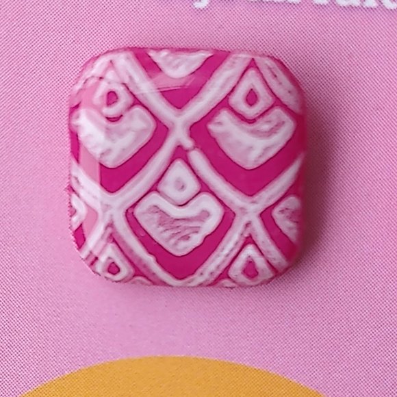 Handmade blue and white polymer clay earrings. Boucles d'oreilles fait à la main - Picture 3 of 7